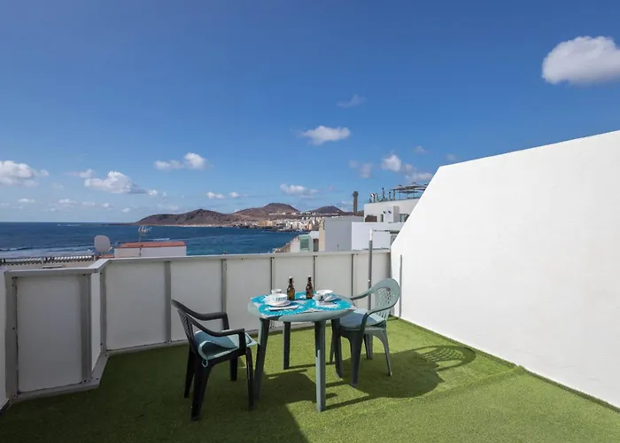 Penthouse Turismar Loft-terrace & Oceanview Apartmán Las Palmas de Gran Canaria