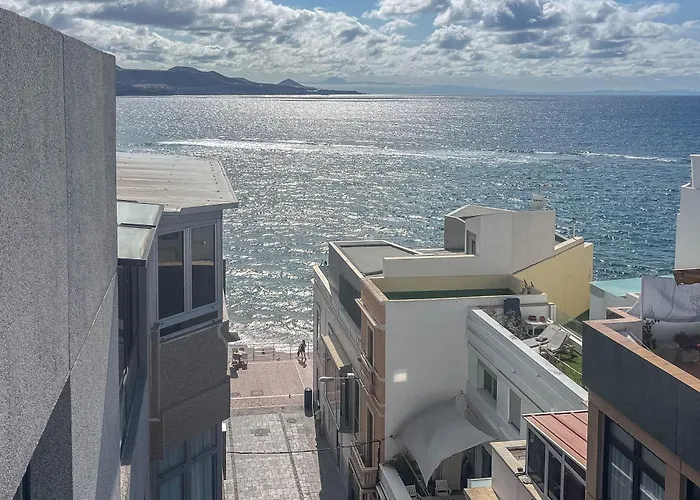 Penthouse Turismar Loft-terrace & Oceanview 公寓 大加那利岛拉斯帕尔马斯